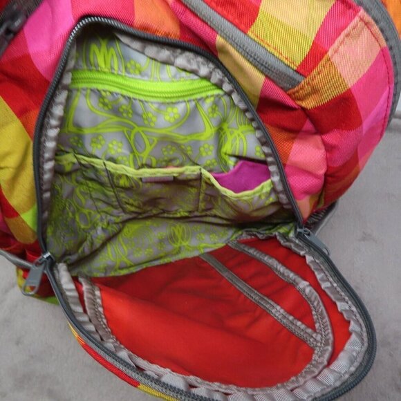 Dakine Backpack Multicolor Checkerboard Campus School College Surfer Skater - Picture 9 of 15